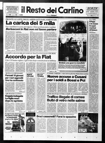 Il Resto del Carlino : giornale dell'Emilia